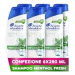 Head & Shoulders Shampoo Antiforfora Menthol Fresh - Protezione e Freschezza