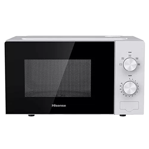 Hisense H20MOWP1 Forno Microonde Meccanico 20L 700W 5 Livelli di Potenza