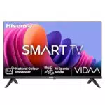 Hisense 32A4N Smart TV HD Ready con VIDAA U7, Game Mode e compatibile con Alexa