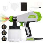 Huepar Pistola a Spruzzo HVLP 450W con 3 Ugelli e Contenitore da 800ml