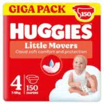 Huggies Little Movers Pannolini Ultra Assorbenti per Protezione Completa
