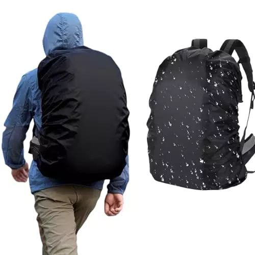 IATAHI Parapioggia Impermeabile per Zaino Unisex - Ideale per Escursionismo e Campeggio