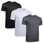 iClosam Maglietta Fitness Uomo Manica Corta in Cotone Basic T-Shirt