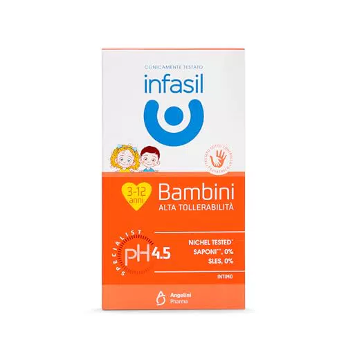 Infasil Detergente Intimo Bambini Alta Tollerabilità per Pelli Sensibili