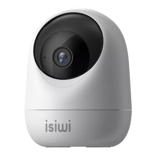 Isiwi Orb Telecamera IP WiFi HD 1080P con Visione Notturna e Rilevazione Movimenti