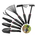 Kingozyi Set di Attrezzi da Giardino in Metallo per Giardinaggio e Bonsai