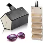 Kingozoiy Custodia per Occhiali da Sole, Organizzatore Portatile da Viaggio