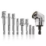 Adattatore Angolare 105° per Avvitatore Elettrico + 8 Adattatori a Sgancio Rapido