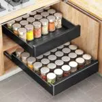 Kitstorack Organizer estraibile per armadietti e cassetti da cucina