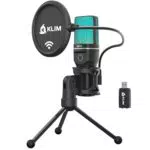 KLIM Muse Microfono da Gioco Wireless Professionale per PC, Mac, PS4, PS5 e Switch