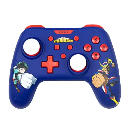 Konix My Hero Academia Controller con cavo per Nintendo Switch e PC - Vibrazione