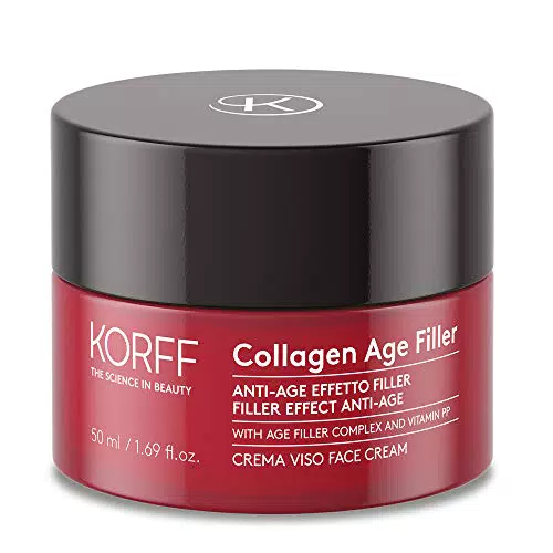 Korff Collagen Age Filler Crema Viso Anti Age con Collagene Marino e Vitamina PP