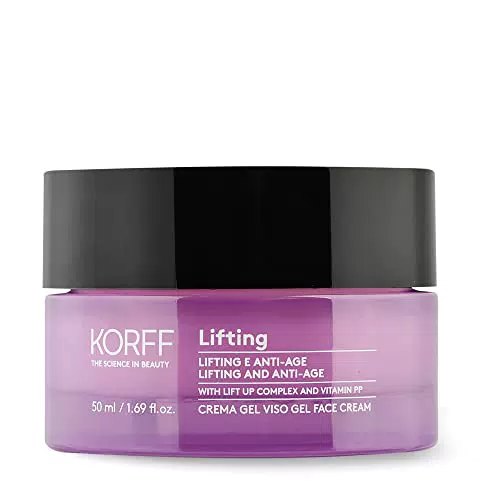 Korff Crema Gel Viso Lifting con Lift Up Complex e Vitamina PP, 50ml