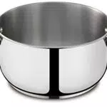 Lagostina Gioiosa Casseruola Fonda in Acciaio Inox, Diametro 18 cm, Induzione e Gas