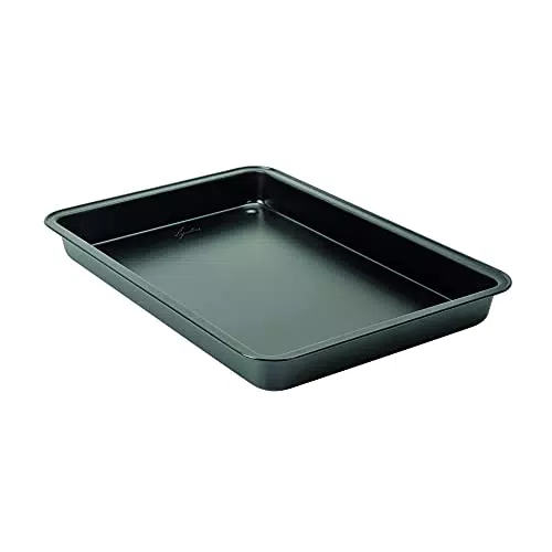Lagostina Rostiera Leccarda da Forno in Acciaio Antiaderente 42x29 cm