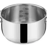 Lagostina Casseruola in Acciaio 18/10 con Maniglie in Silicone per Induzione e Forno