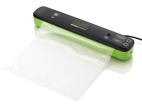 Laica VT3104 Macchina Sottovuoto Compatta per Cibi Freschi e Riduzione Sprechi