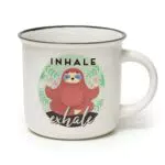 Legami CUP0055 Tazza in Porcellana New Bone China Tema Sloth Buongiorno 350 ml