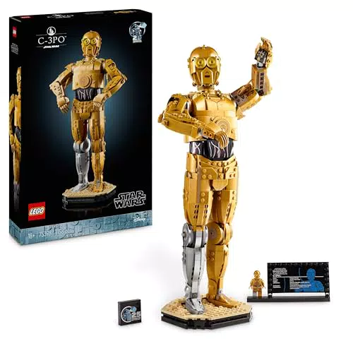 LEGO Star Wars C-3PO - Modellino da Costruire per Adulti e Collezionisti