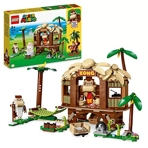 LEGO Super Mario Casa sull'Albero di Donkey Kong - Pack di Espansione 71424