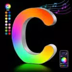 Lettere Luminoso USB con Controllo APP - Decorazione LED per Eventi e Atmosfera