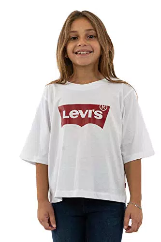 Levi's Lvg Light Bright Cropped Top per Bambine e Ragazze