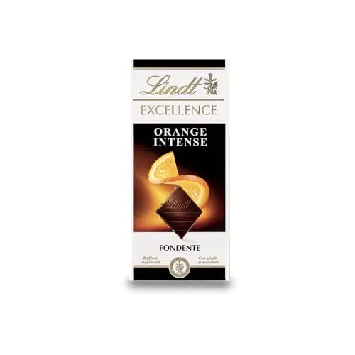 Lindt Excellence Tavoletta di Cioccolato al Gusto Arancia