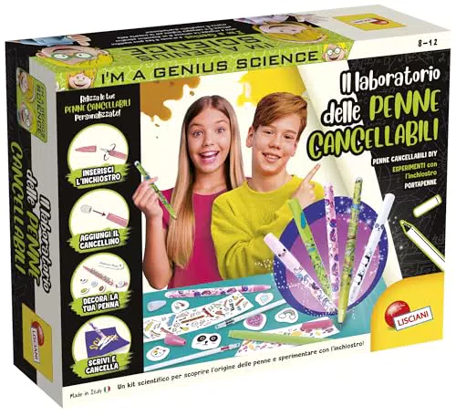Liscianigiochi I'm a Genius - Laboratorio delle Penne Cancellabili