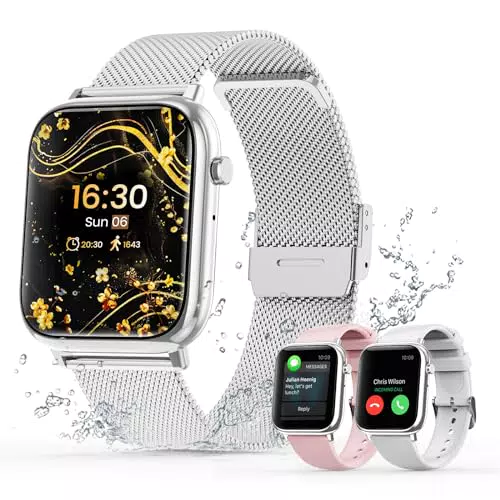 Loekneue Smartwatch Donna Bluetooth 5.0 con Monitoraggio Fitness e Sonno