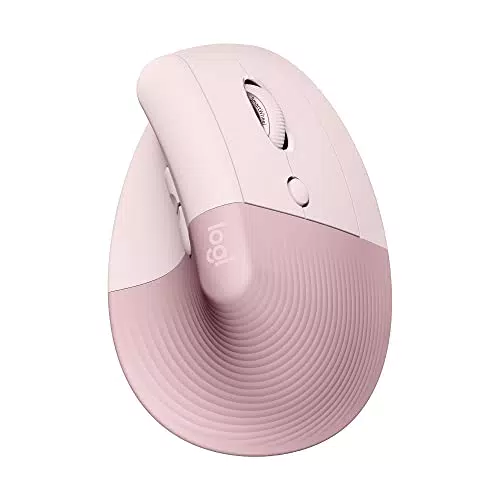 Logitech Lift Mouse Ergonomico Verticale Senza Fili con Ricevitore Bluetooth