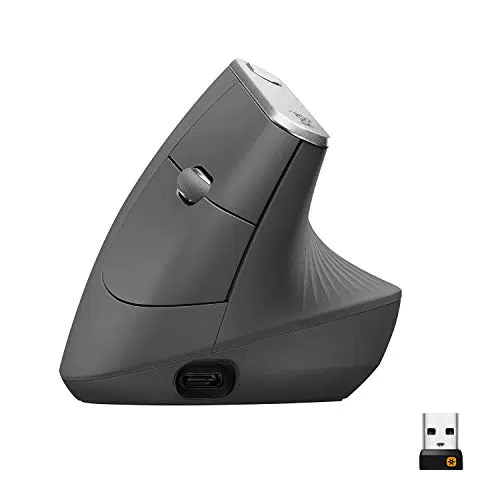 Logitech MX Master Mouse Verticale Wireless Ergonomico Multi-Dispositivo