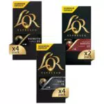 L'Or Capsule Caffè Espresso Variety Pack Intensi Compatibili Nespresso®