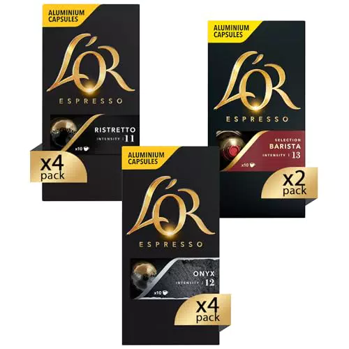 L'Or Capsule Caffè Espresso Variety Pack Intensi Compatibili Nespresso®