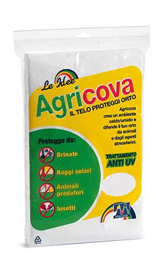 Maniver Agricova Telo di protezione in tessuto non tessuto sp. 17 gr, 2.4 x 10 mt