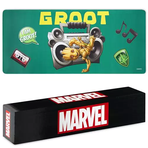 Marvel Tappetino Mouse Gaming Antiscivolo Grande per Ufficio e Casa