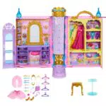 Mattel Disney Princess Guardaroba da Favola Playset Armadio HXC20 per Bambini