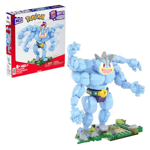 Pokémon Machamp - Giocattolo snodato da collezione per bambini 8+ anni