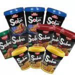 MiFan Soba Noodles Istantanei - Spaghetti Yaki Soba Giapponesi Vari Gusti