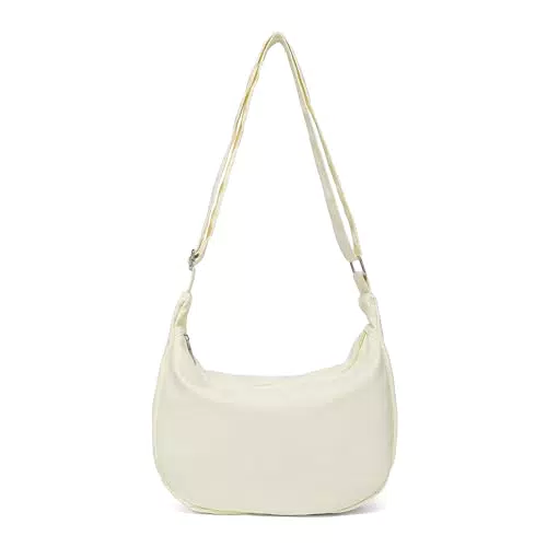 Miss lulu borsa Mezzaluna con Tracolla regolabile
