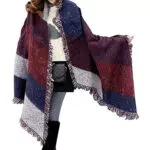 Miss Lulu Sciarpa Invernale Grande Quadrato per Donna - Moda e Comfort