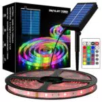 MIWATT Luci Solari a Striscia LED Impermeabili IP67 per Esterni