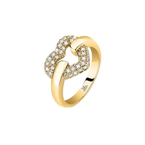 Morellato Anello Donna in Acciaio con Cristalli - Modello SAVO28012