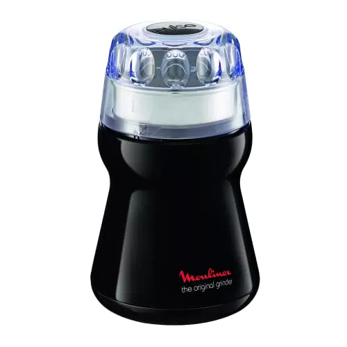 Moulinex AR1108 Macinacaffè con sistema di blocco e pala in acciaio 180 W