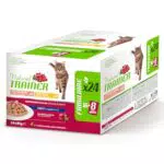 Natural Trainer Cibo Umido per Gatti Adulti - Pollo e Salmone