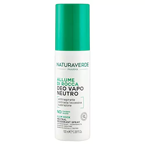 Naturaverde Deodorante Allume di Rocca con Camomilla e Aloe Vera Gel