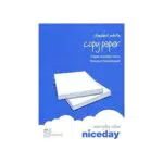 Niceday carta A4 80 g/m² risma da 500 fogli, carta bianca di alta qualità