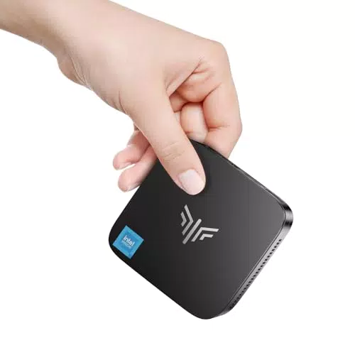 NiPoGi E1 Mini PC Intel Alder Lake N97, 16 GB RAM, 512 GB SSD, Dual Display 4K