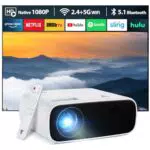 Mini Proiettore WiFi e Bluetooth Full HD 1080P - Supporto 4K Home Theatre