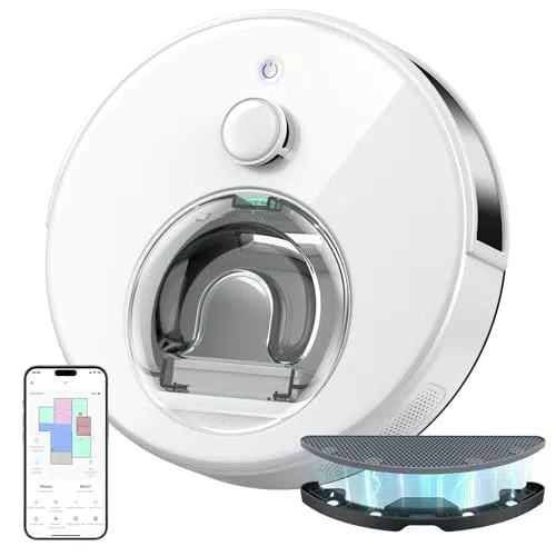 OKP L7 Robot Aspirapolvere con Mappatura Intelligente e 6000Pa di Aspirazione