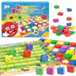 Ophy Giochi da Tavolo Educativi in Legno per Bambini 2-6 Anni - Giochi Montessori